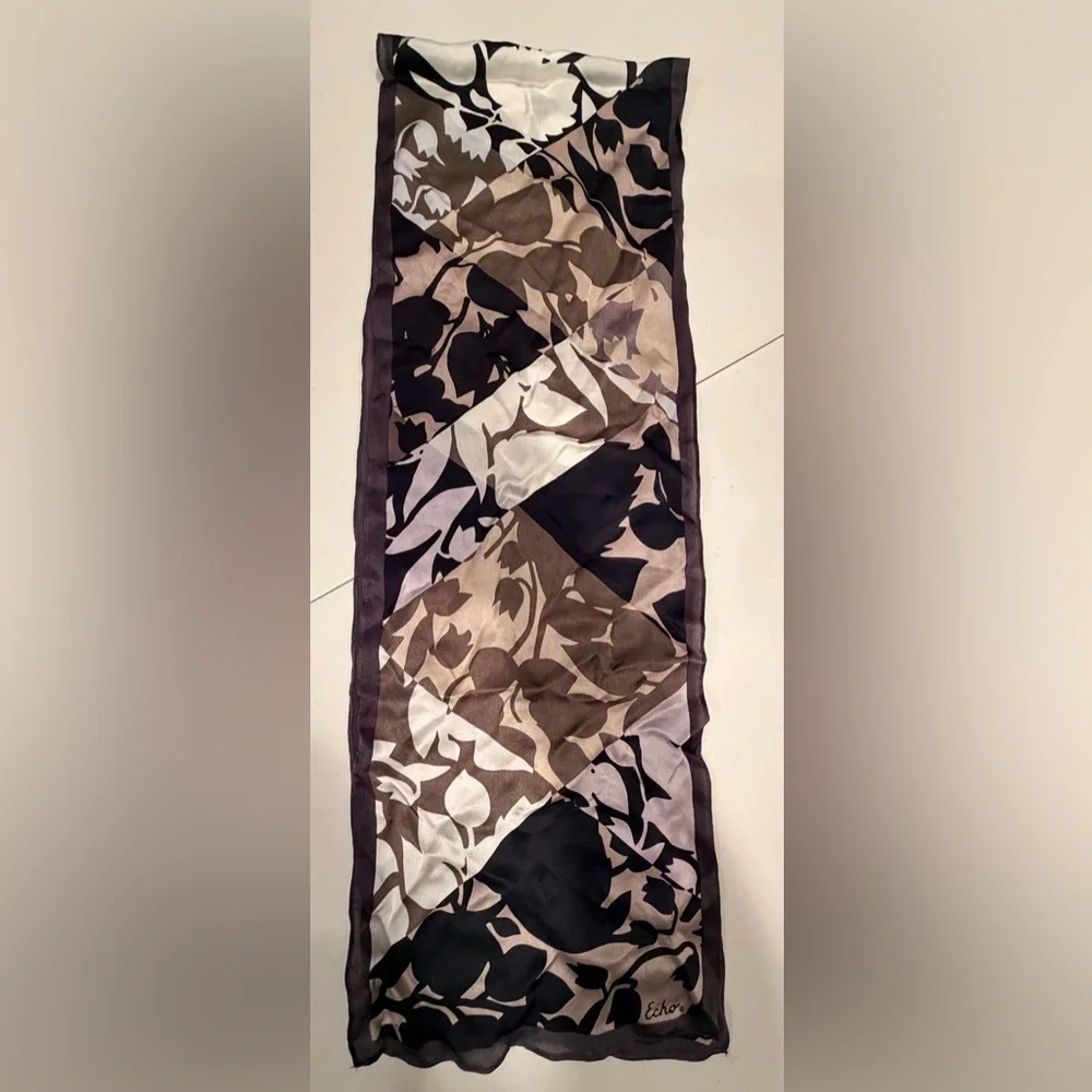 VINTAGE: Echo | women’s silk scarf